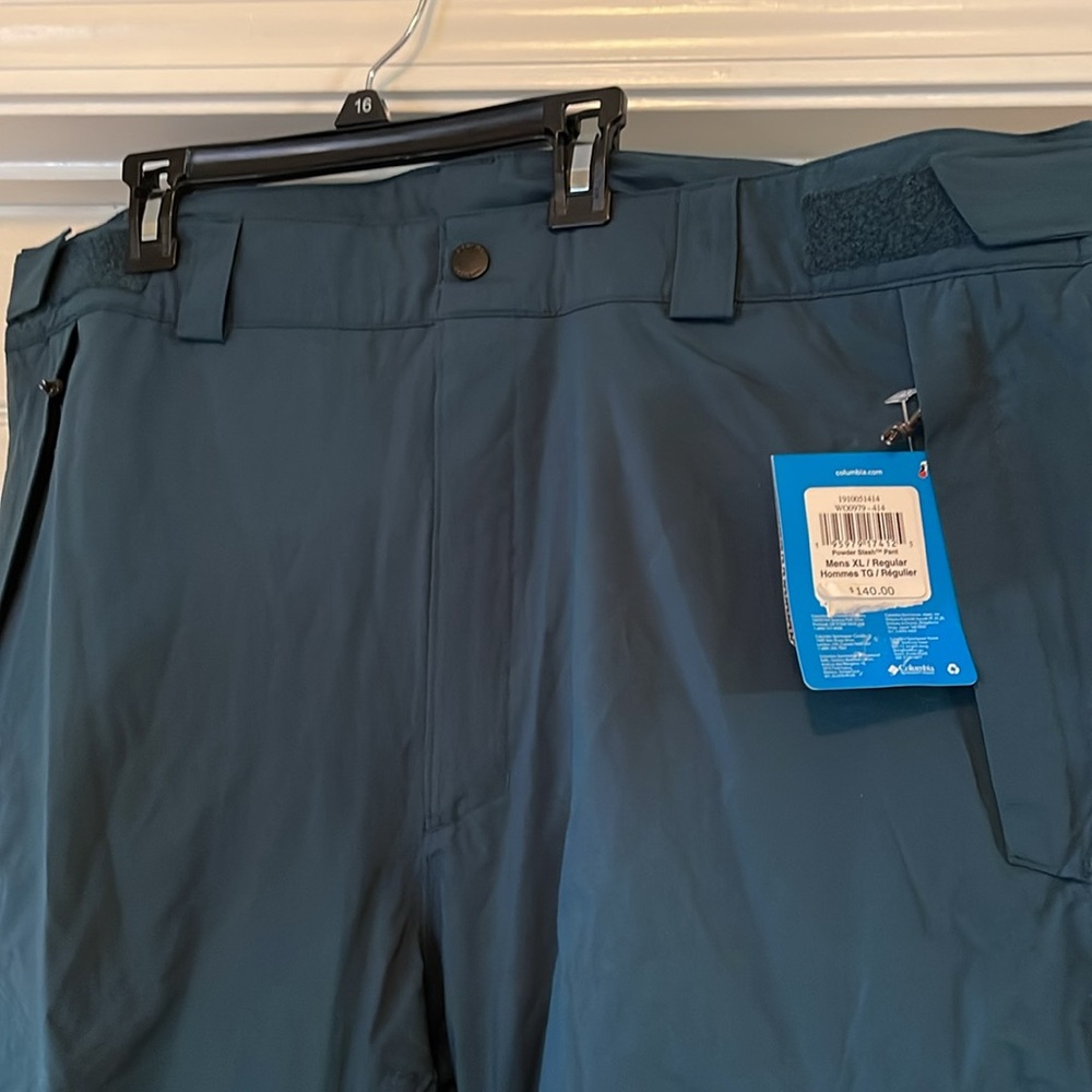 NWT men’s Columbia powder stash ski pants XL - Picture 2 of 13
